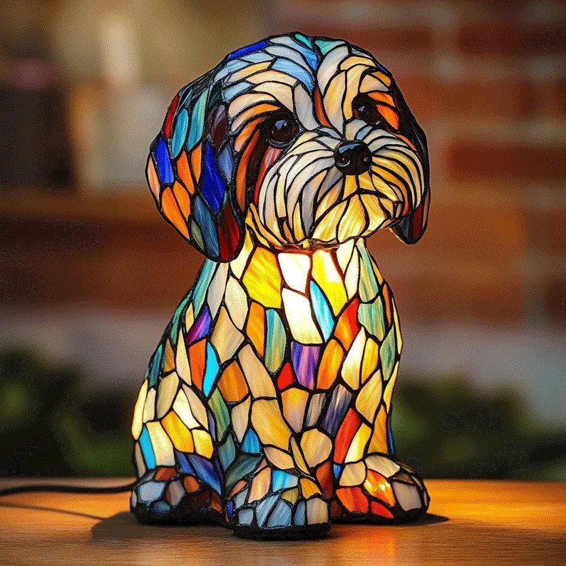 Lampada Artigianale – Aurora – Loyal Husky Glow