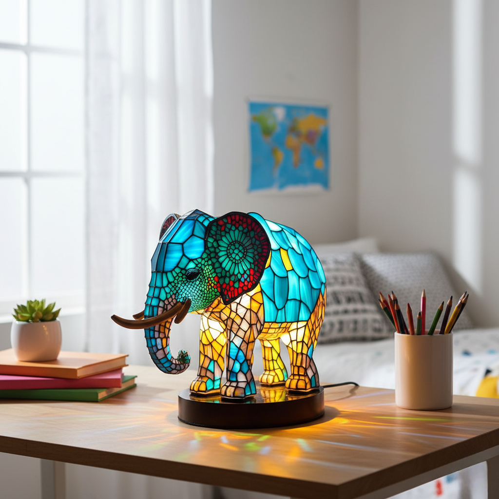 Lampada Artigianale – Noa Dazzling Elephant