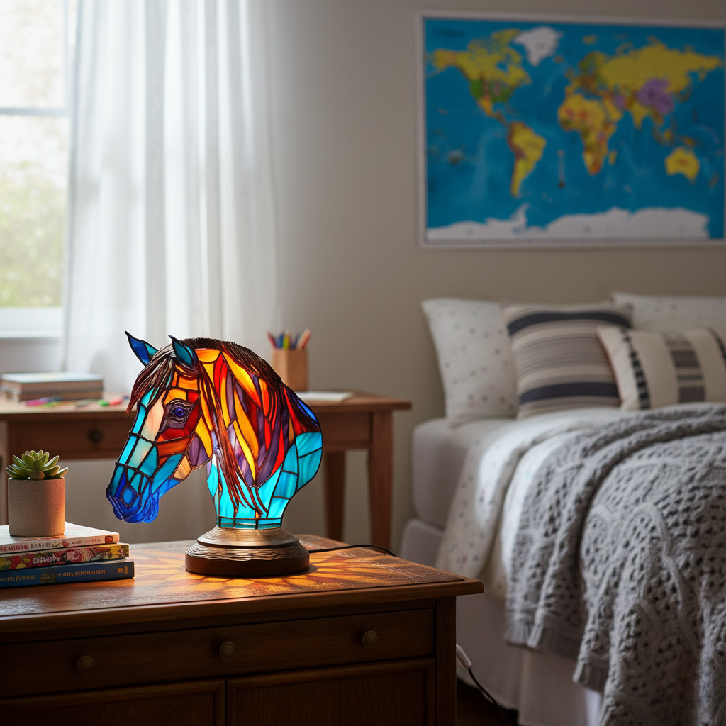 Lampada Decorativa Premium – Enchanting Horse
