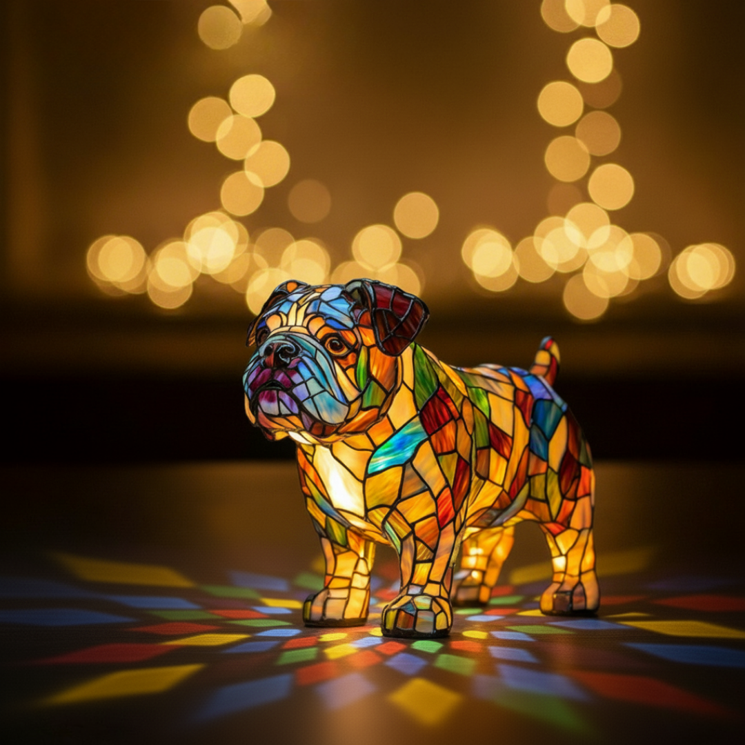 Lampada Decorativa Premium – Bulldog Steps